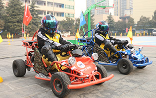 河南汽車美容學校_校訓墻